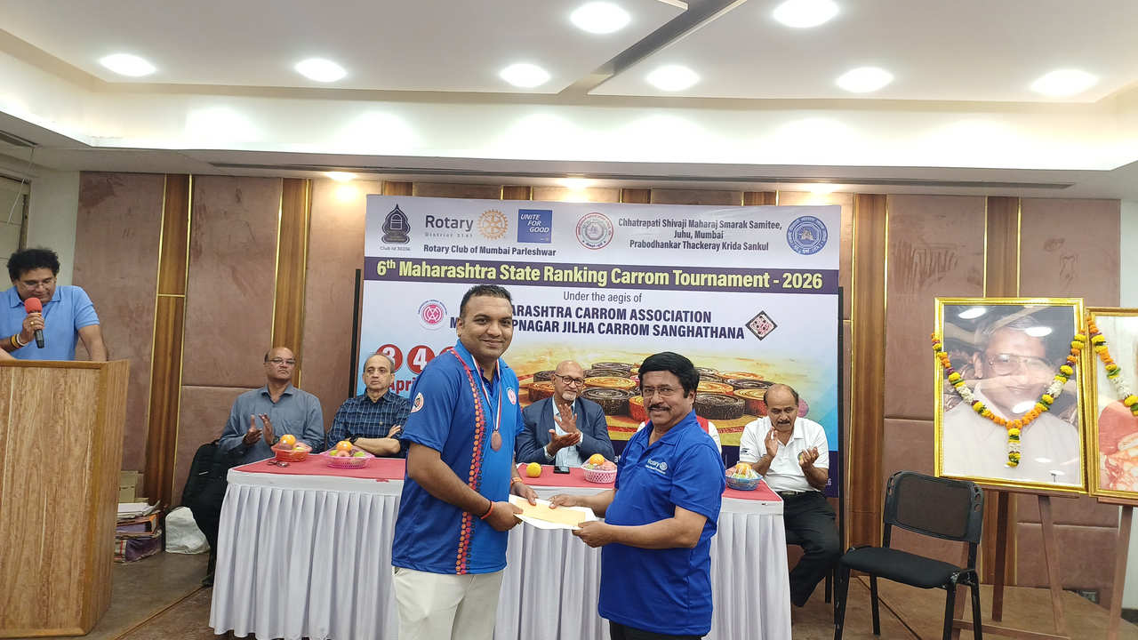 6th Rotary Club of Mumbai Parleshwar State Ranking Carrom Tournament 2026-27